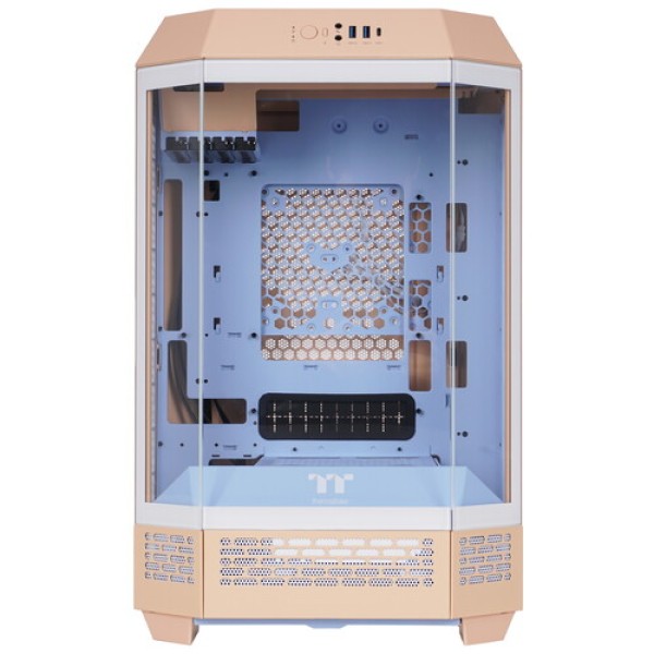 Корпус Thermaltake The Tower 300 Peach Fuzz [CA-1Y4-00SKWN-00] розовый