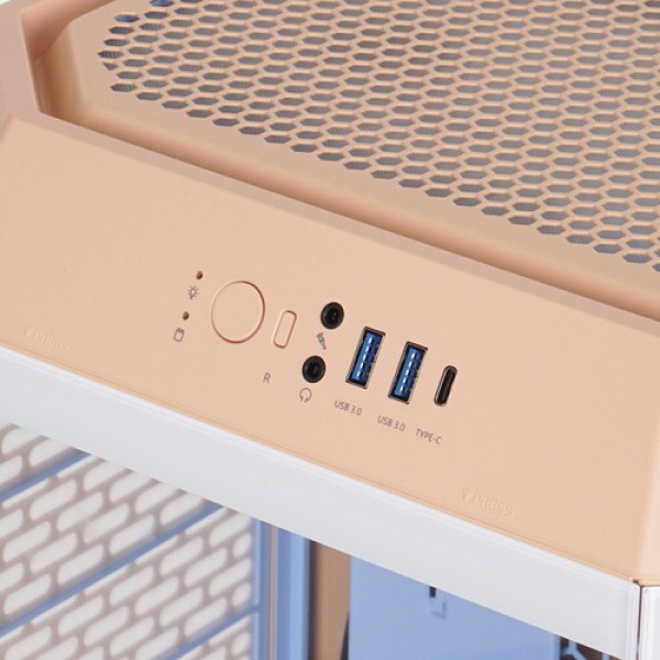 Корпус Thermaltake The Tower 300 Peach Fuzz [CA-1Y4-00SKWN-00] розовый