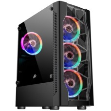 Корпус 1STPLAYER DK D4 BLACK [D4-BK-4G6] черный