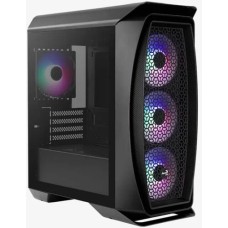 Корпус AeroCool Aero One Mini Frost [Aero One Mini Frost-G-BK-v1] черный