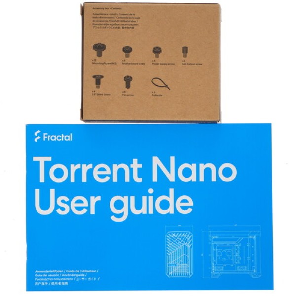 Корпус Fractal Design Torrent Nano Black TG Dark Tint [FD-C-TOR1N-01] черный
