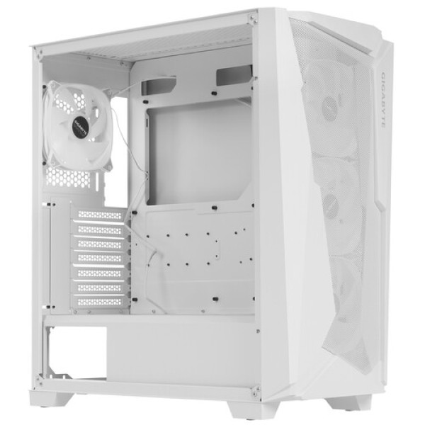 Корпус GIGABYTE C301 GLASS WHITE V2 [28300-GC301W-1CKR] белый