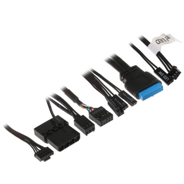 Корпус AeroCool Skribble-G [ACCM-PB28013.11] черный