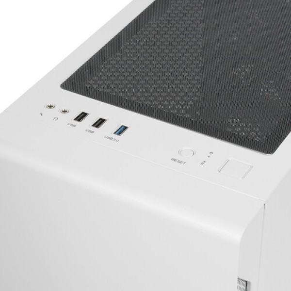 Корпус Thermaltake S100 TG Snow [CA-1Q9-00S6WN-00] белый