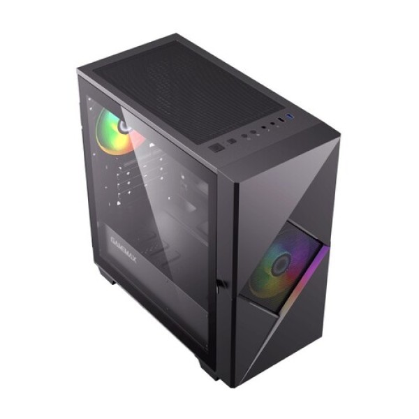 Корпус GameMax Cyclops BG [CyclopsBG] черный