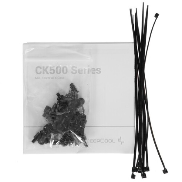 Корпус DEEPCOOL CK500 [R-CK500-WHNNE2-G-1] белый
