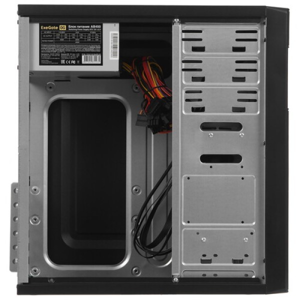 Корпус ExeGate CP-606U-AB450 [EX292996RUS] черный