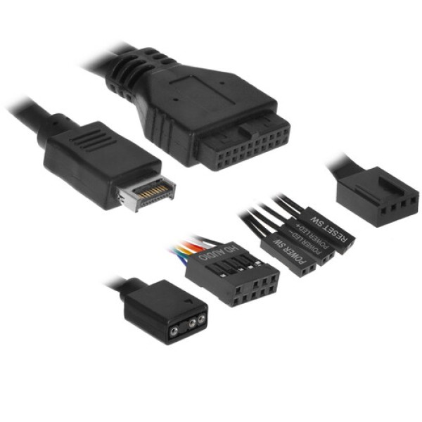 Корпус Fractal Design Torrent Nano Black TG Dark Tint [FD-C-TOR1N-01] черный
