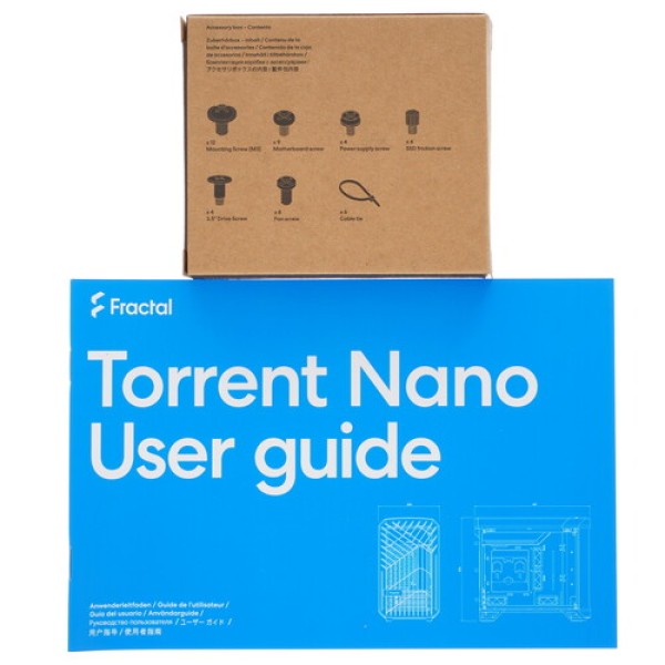 Корпус Fractal Design Torrent Nano White TG Clear Tint [FD-C-TOR1N-03] белый