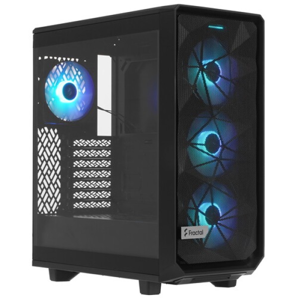 Корпус Fractal Design Meshify 2 Compact Lite RGB [FD-C-MEL2C-05] черный