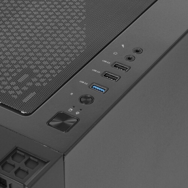Корпус Thermaltake H330 TG [CA-1R8-00M1WN-00] черный