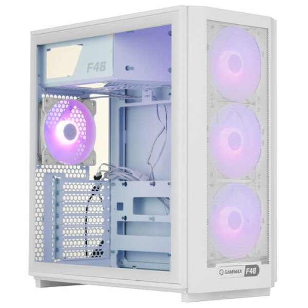 Корпус GameMax F46 WH белый