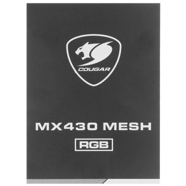 Корпус Cougar MX430 Mesh RGB [3851C60.0005] черный