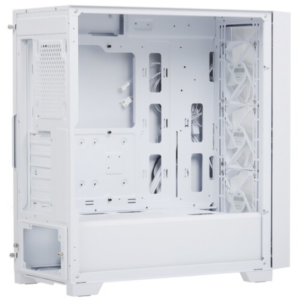 Корпус PCCooler C3D510 WH ARGB [C3D510-WHP3-GL] белый