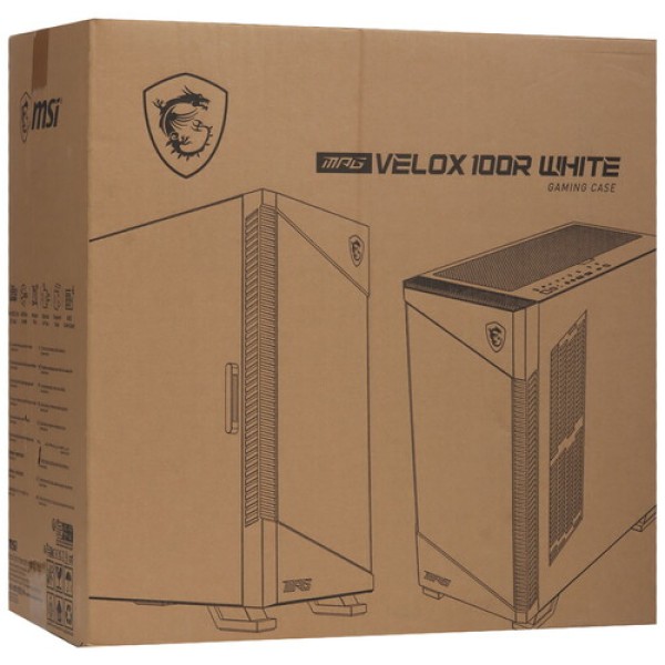 Корпус MSI MPG VELOX 100R WHITE [306-7G18W24-HH9] белый
