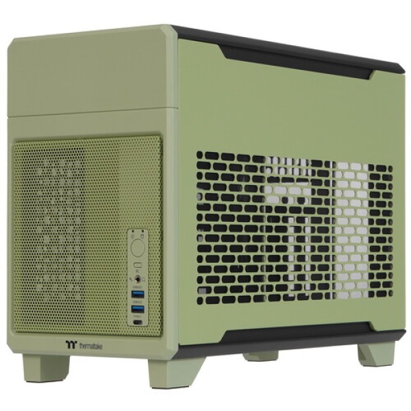 Корпус Thermaltake TR100 [CA-11A-00SENN-00] зеленый