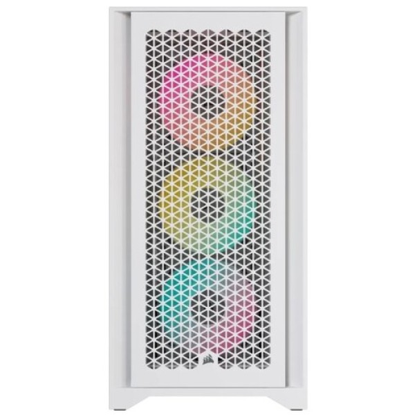 Корпус Corsair iCUE 4000D RGB AIRFLOW [CC-9011241-WW] белый
