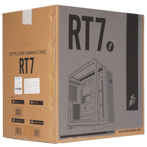 Корпус 1STPLAYER RT7 [RT7-WH] белый