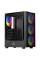 Корпус XASTRA A301 [A301-BK-FC120FRGB-4F-GL] черный