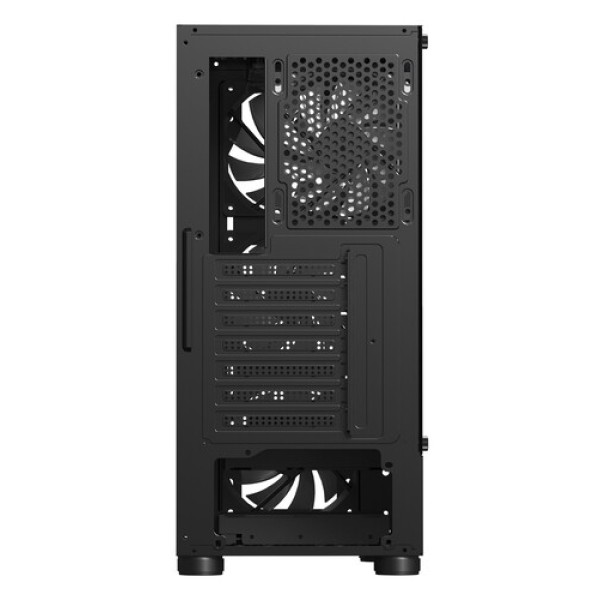 Корпус XASTRA A301 [A301-BK-FC120FRGB-4F-GL] черный