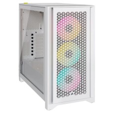 Корпус Corsair iCUE 4000D RGB AIRFLOW [CC-9011241-WW] белый
