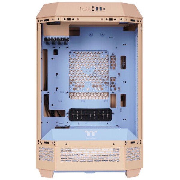 Корпус Thermaltake The Tower 300 Peach Fuzz [CA-1Y4-00SKWN-00] розовый