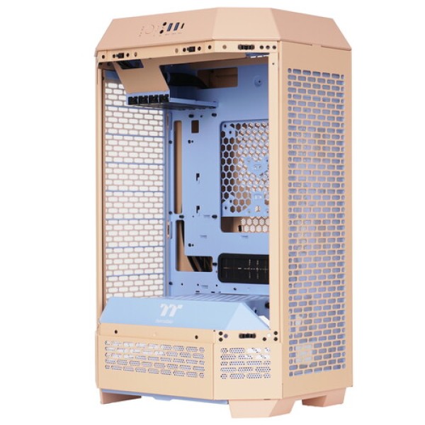 Корпус Thermaltake The Tower 300 Peach Fuzz [CA-1Y4-00SKWN-00] розовый