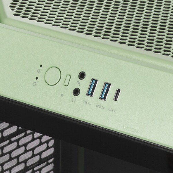 Корпус Thermaltake The Tower 300 Matcha Green [CA-1Y4-00SEWN-00] зеленый