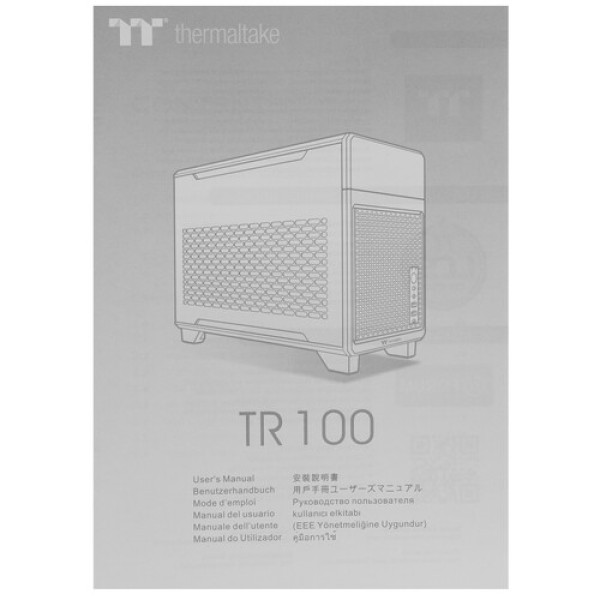 Корпус Thermaltake TR100 [CA-11A-00SENN-00] зеленый