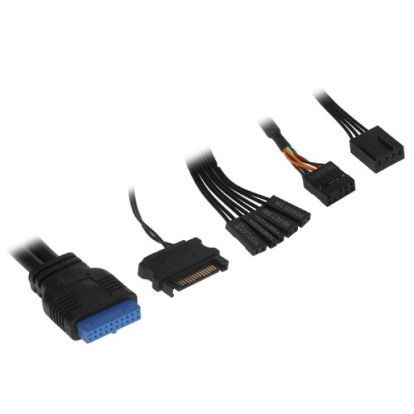 Корпус MSI MAG FORGE 100M [306-7G03M21-809] черный