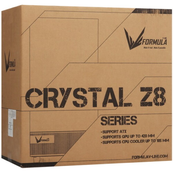 Корпус Formula V Line Crystal Z8 FLOE [Crystal Z8 FLOE White] белый