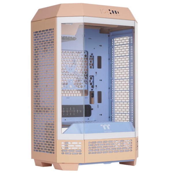 Корпус Thermaltake The Tower 300 Peach Fuzz [CA-1Y4-00SKWN-00] розовый