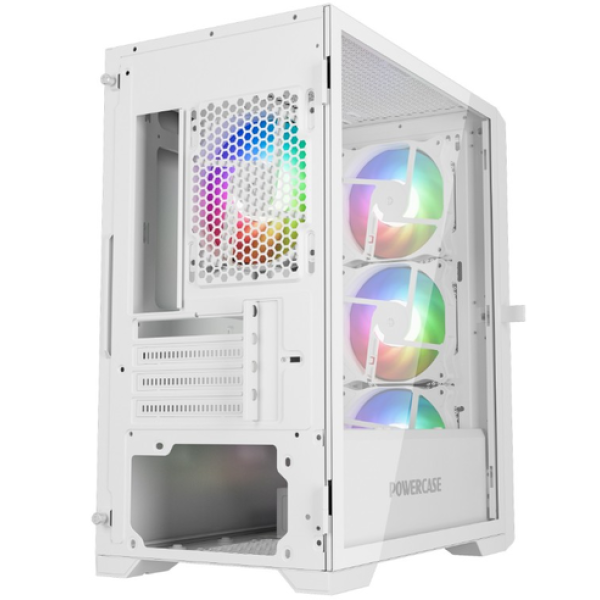 Корпус PowerCase Alisio Micro X4W V2 [CAMCXW-A4] белый