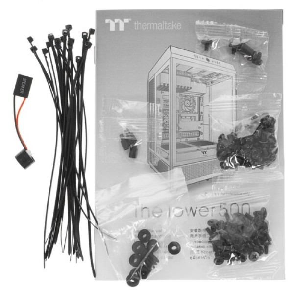 Корпус Thermaltake The Tower 500 [CA-1X1-00M6WN-00] белый