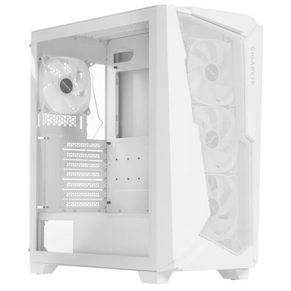 Корпус GIGABYTE C301 GLASS WHITE V2 [28300-GC301W-1CKR] белый