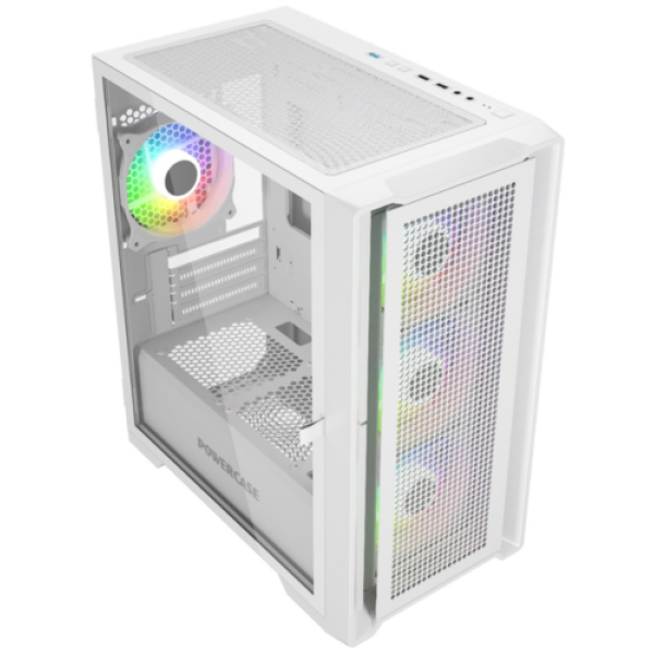 Корпус PowerCase Alisio Micro X4W V2 [CAMCXW-A4] белый