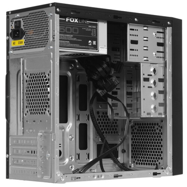 Корпус Foxline FL-733 [FL-733-FZ500R] черный