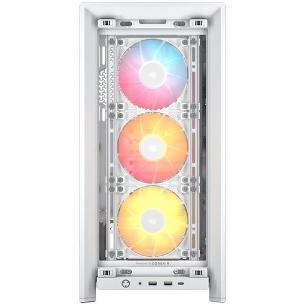 Корпус Corsair FRAME 4000D RS ARGB [CC-9011297-WW] белый
