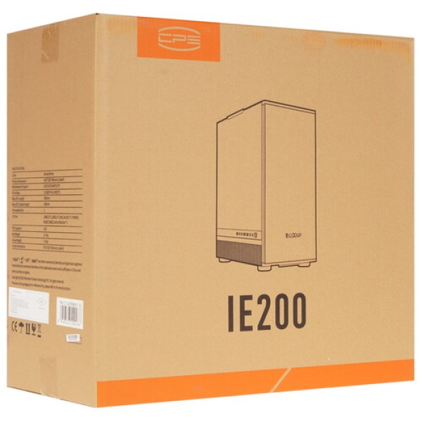 Корпус PCCooler IE200 WH [C3-A500WHG1-GL] белый