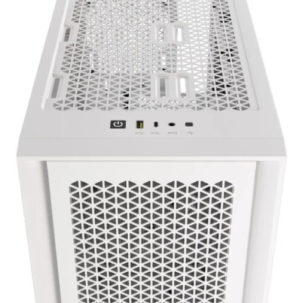 Корпус Corsair iCUE 4000D RGB AIRFLOW [CC-9011241-WW] белый