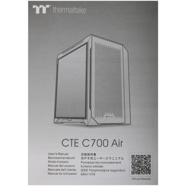 Корпус Thermaltake CTE C700 Air [CA-1X7-00F1WN-00] черный