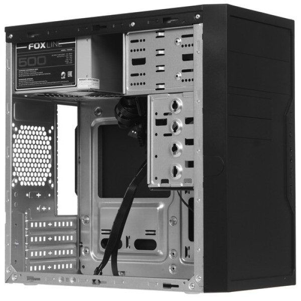 Корпус Foxline FL-733 [FL-733-FZ500R] черный