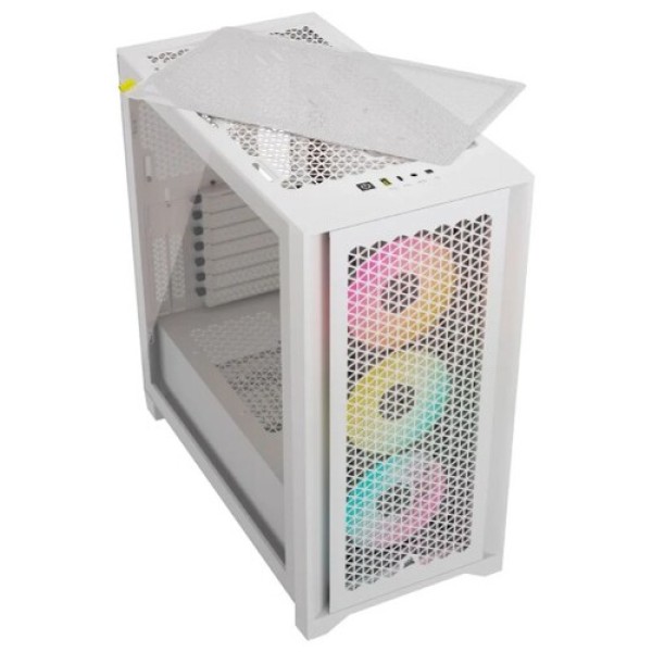 Корпус Corsair iCUE 4000D RGB AIRFLOW [CC-9011241-WW] белый