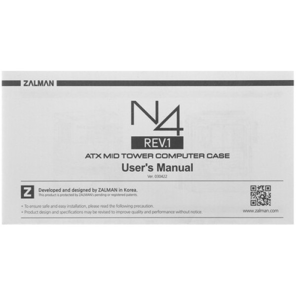 Корпус ZALMAN N4 Rev.1 черный