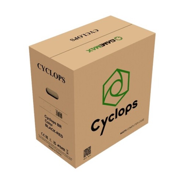 Корпус GameMax Cyclops BG [CyclopsBG] черный