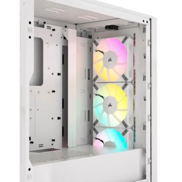 Корпус Corsair iCUE 4000D RGB AIRFLOW [CC-9011241-WW] белый