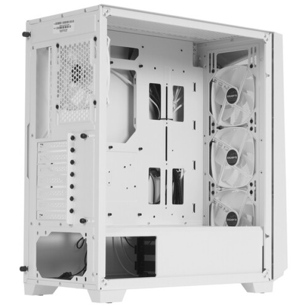 Корпус GIGABYTE C301 GLASS WHITE V2 [28300-GC301W-1CKR] белый