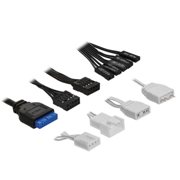 Корпус PCCooler IE200 WH [C3-A500WHG1-GL] белый