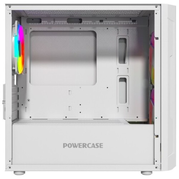 Корпус PowerCase Mistral Micro D3W ARGB [CMMDW-A3] белый
