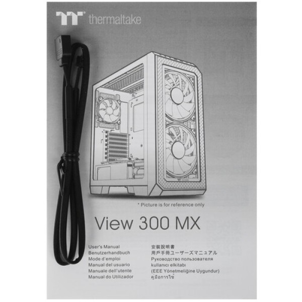 Корпус Thermaltake View 300 MX [CA-1P6-00M1WN-00] черный